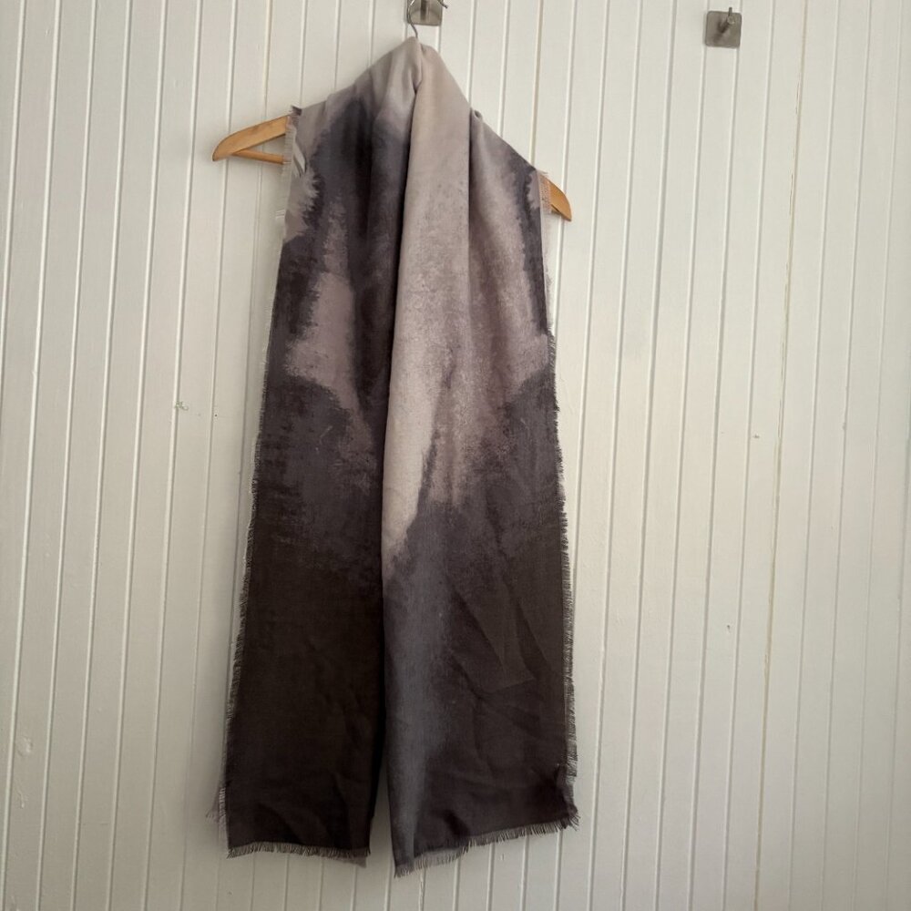 Vince Camuto Ink Wave Scarf